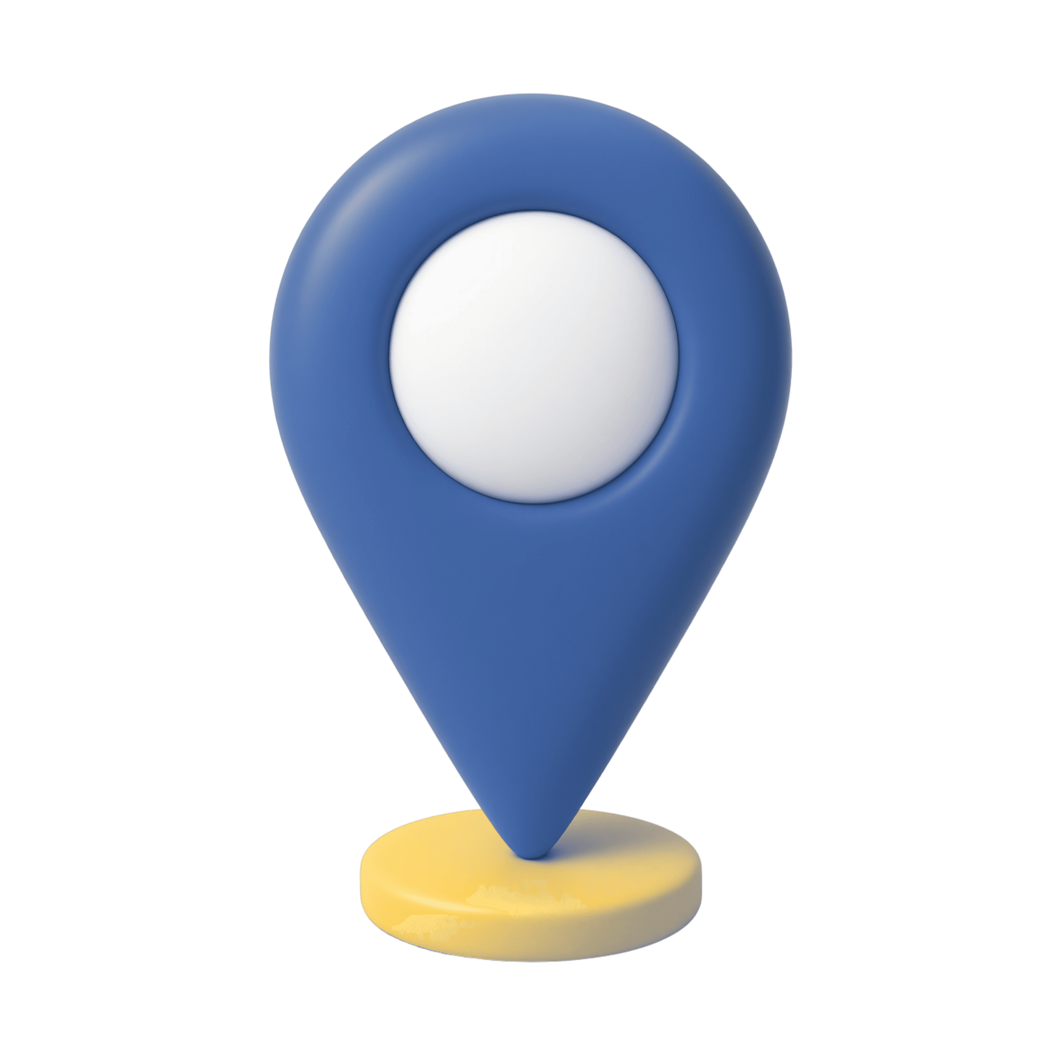 Blue pin