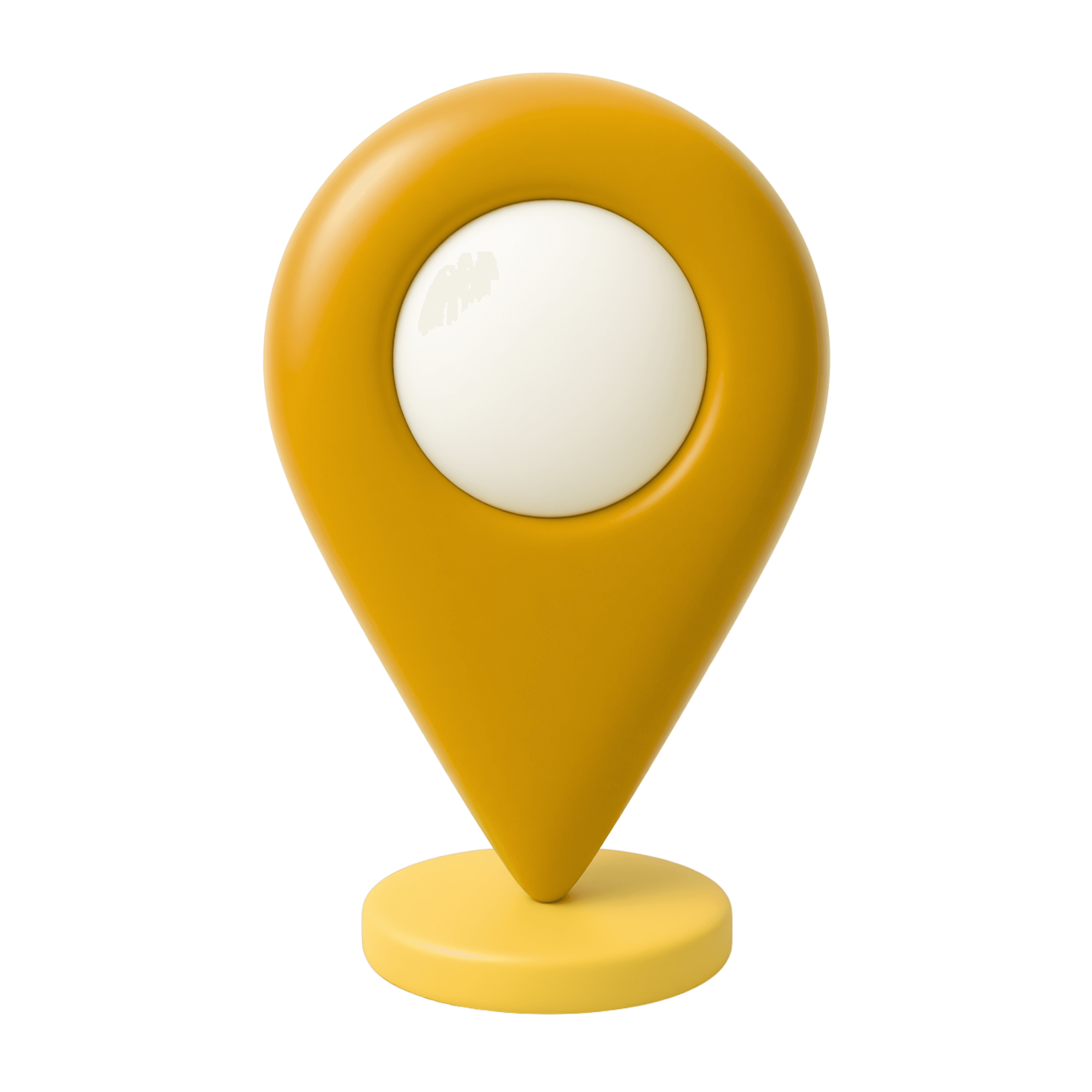 Yellow pin
